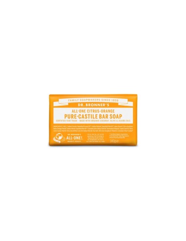 Dr. Bronners Jabón de Castilla Orgánico Cítrico 140g