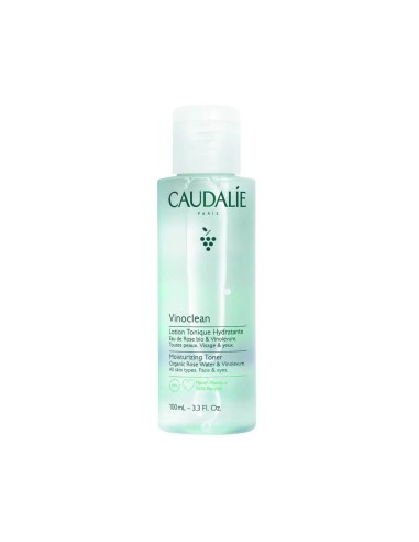 Loción tónica hidratante de Caudalie Vinoclean 100ml