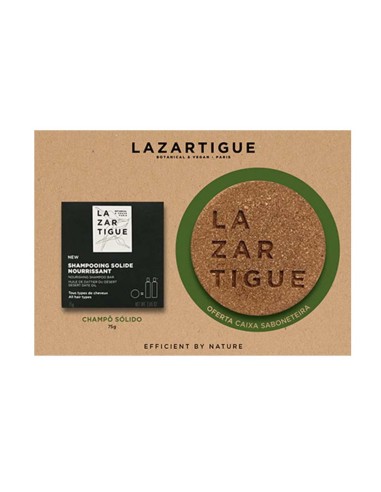 Lazartigue Champú Sólido con Jabonera