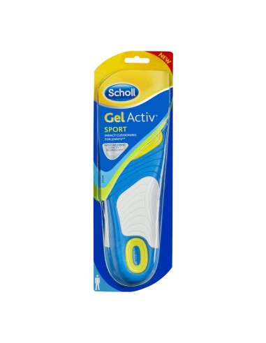 Scholl Gelactiv Plantilla Gel Sport Hombre X2