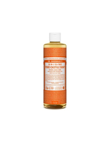 Dr. Bronners Jabón Líquido Organic Tea Tree 475ml