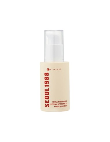 K Scret Seoul 1988 Sérum de Retinal y Ginseng Negro 30ml