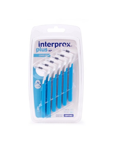 Cepillo Interprox Plus Cónico 6 Piezas