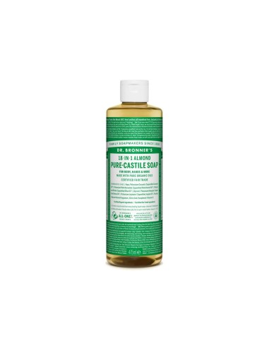 Dr. Bronners Jabón Líquido Biológico de Almendras 475ml