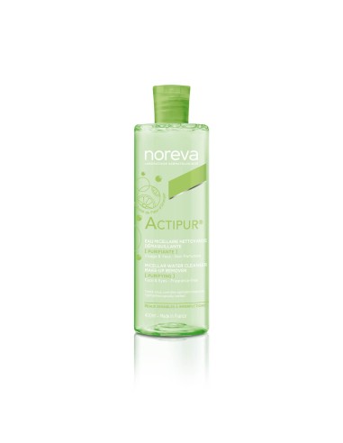 Noreva Actipur Agua Micelar Limpiadora Micelar Desmaquillante Purificadora 400ml