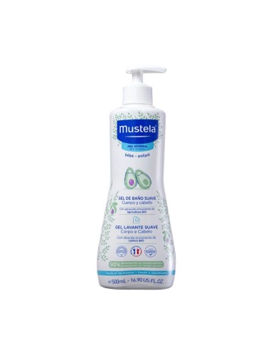 Mustela Gel Limpiador Suave 500ml