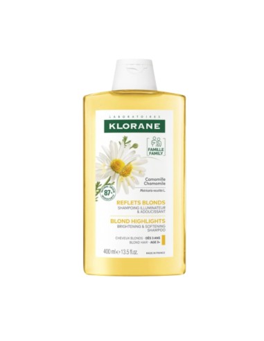Klorane Champú Reflejos Dorados Camomille 400ml