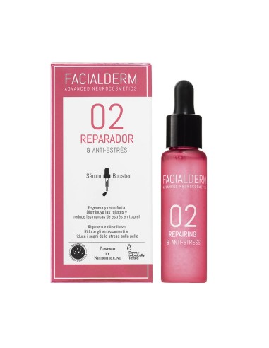 Facialderm 02 Serum Reparador Antiestrés 30ml