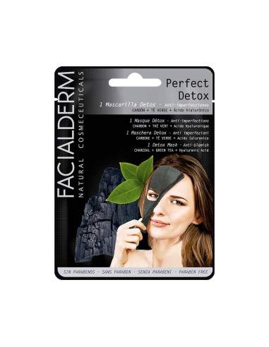 Mascarilla anti-imperfecciones Facialderm Clean Detox x1