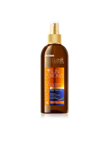 Eveline Cosmetics Sun Amazing Oils Aceite Bronceador Profundo 150ml