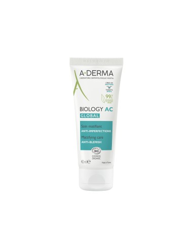 A-Derma Biology AC Cuidado matificante antiimperfecciones global 40ml