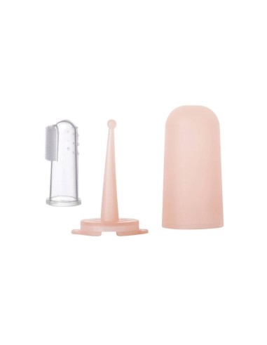 Saro Thimble Toothbrush Salmon