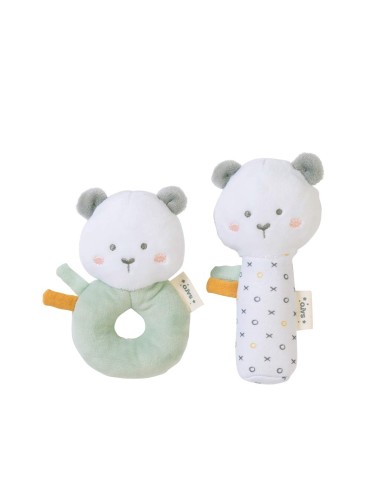 Saro Sweet and Fun Rottle Set Hunter Mint