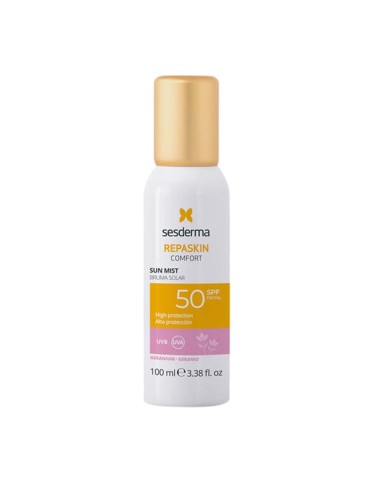 Sesderma Repaskin Comfort Bruma Solar SPF50 Geranio 100ml