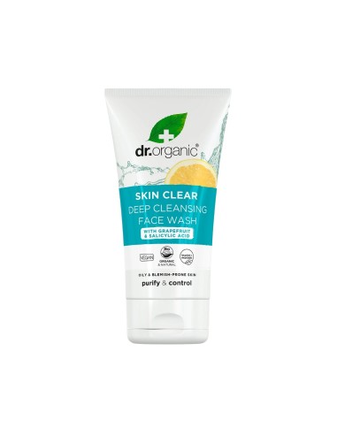 Dr. Organic Skin Clear Gel Limpiador 125ml