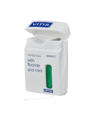 Vitis Fita Dentária Encerado Menta y Fluor 50m