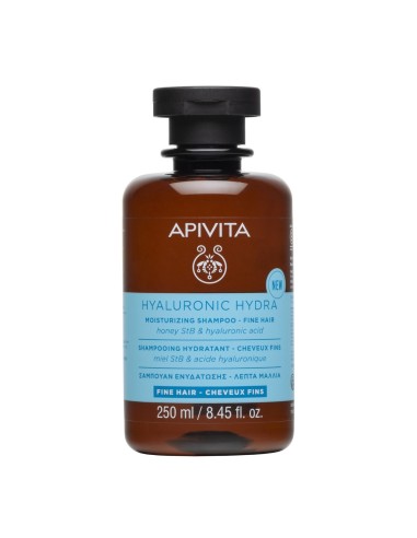 Apivita Hyaluronic Hydra Champú Cabellos Finos 250ml