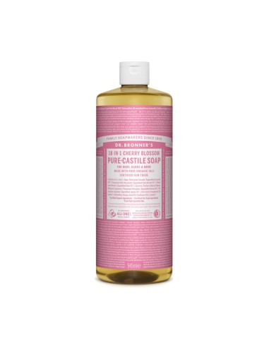 Dr. Bronners Jabón Líquido Biological Cherry Blossom 945ml