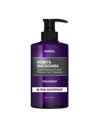 Kundal Tratamiento de Miel y Macadamia Toranja Rosa 500ml