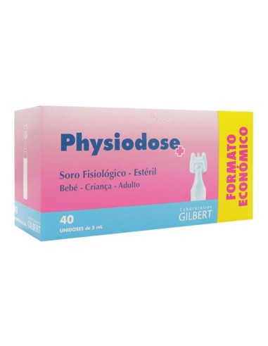 Physiodose Suero Fisiológico Monodosis 40x5ml