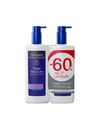 Neutrogena Duo Deep Moisture Loción Corporal Piel Seca 750ml