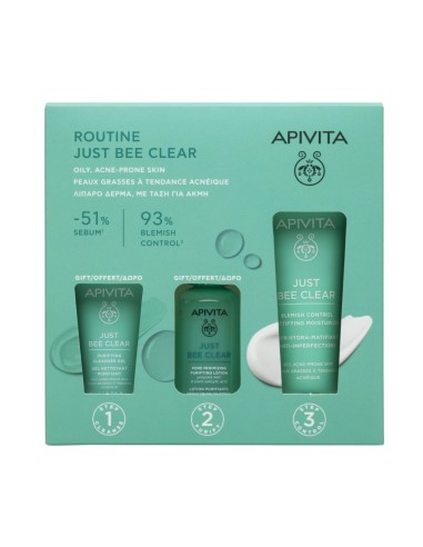 Apivita Pack Rutina Just Bee Clear