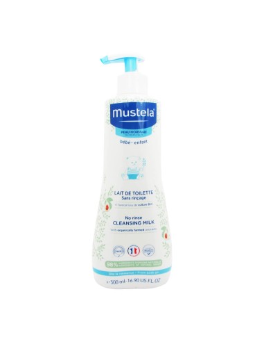 Mustela Leche Limpiadora Sin Aclarado 500ml