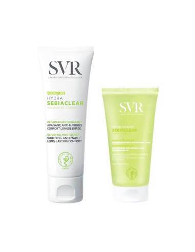 SVR Pack Sebiaclear Hydra and Creme Lavante