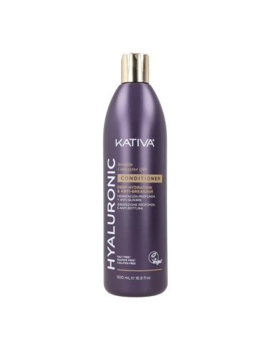 Kativa Hyaluronic Acondicionador Hidratación Profunda y Antiquiebre 500ml